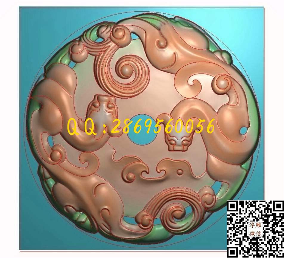 双面玉 83-83-9_玉雕花件牌子图木雕牙雕挂件46牌精雕图浮雕图